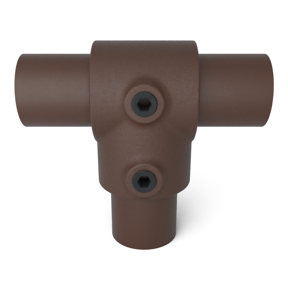 Buiskoppeling rond bruin (26,9 mm)